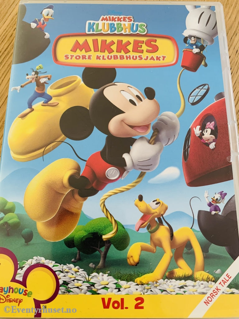 Disney Dvd. Mikkes Klubbhus Vol. 02. Store Klubbhusjakt. 2007. Dvd