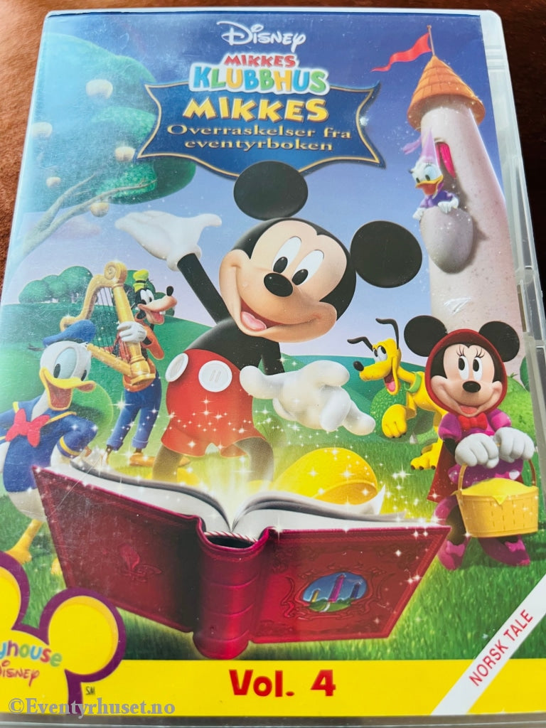 Disney Dvd. Mikkes Klubbhus Vol. 04. Overraskelser Fra Eventyrboken. Dvd