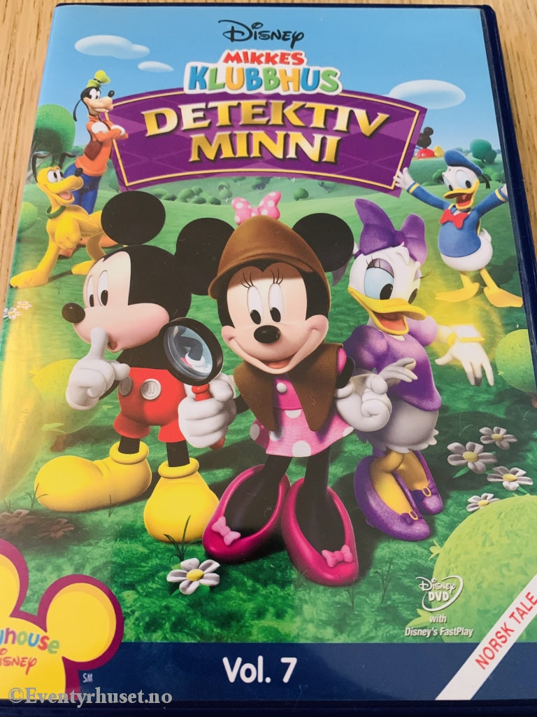 Disney Dvd. Mikkes Klubbhus Vol. 07. Detektiv Minni. 2009. Dvd