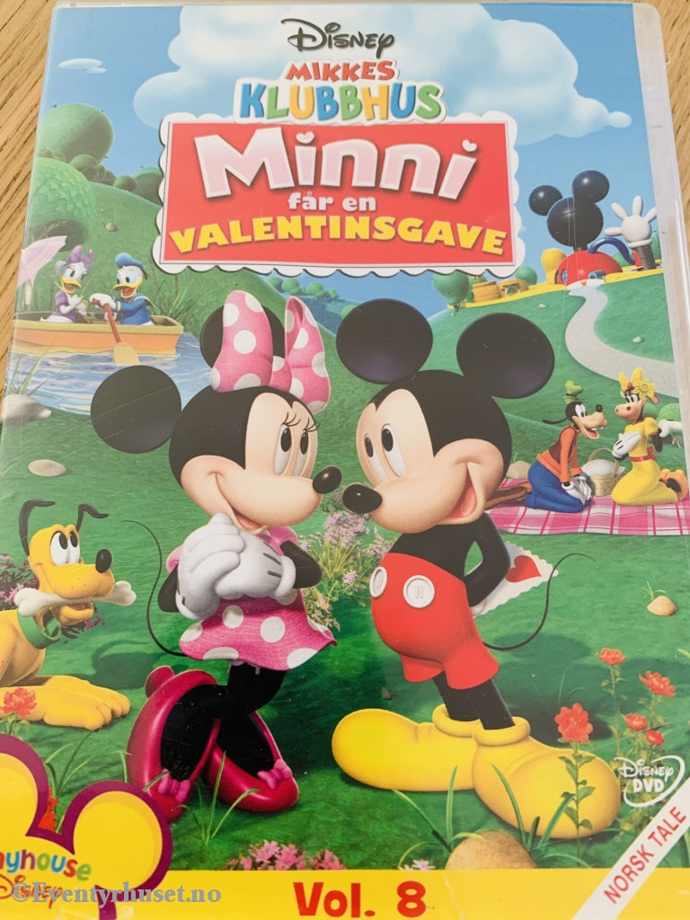 Disney Dvd. Mikkes Klubbhus Vol. 08. Minni Får En Valentinsgave. 2009. Dvd