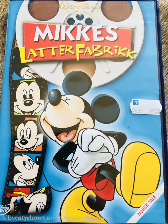 Disney Dvd. Mikkes Latterfabrikk. 2005. Dvd