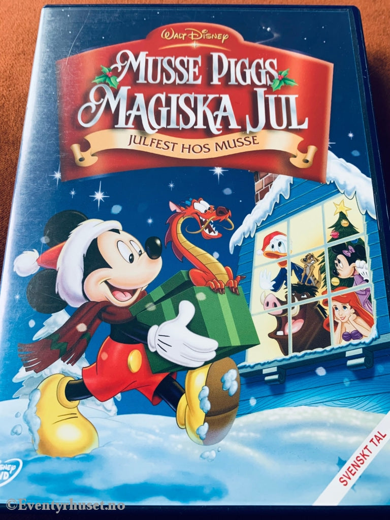 Disney Dvd. Mikkes Magiske Jul. Innesnødd I Musehuset. Svensk Utgave (Musse Piggs Magiska Jul -