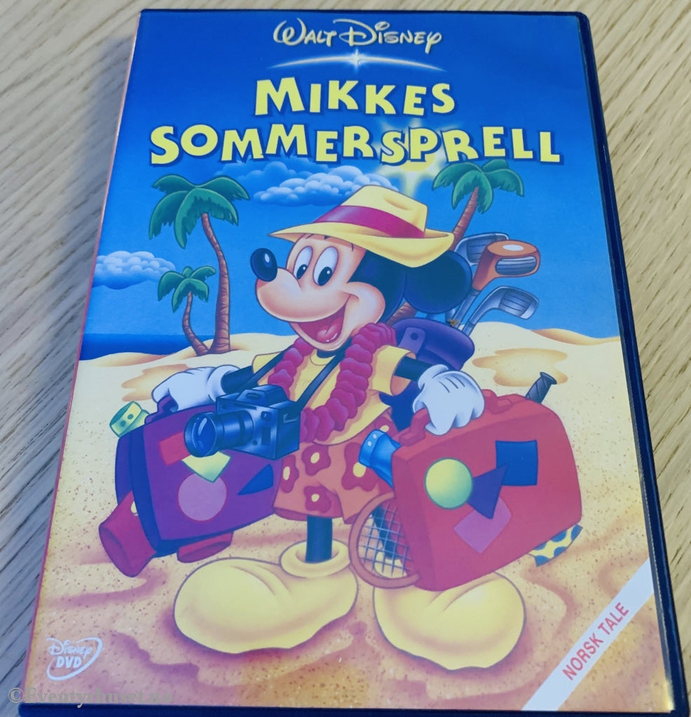 Disney Dvd. Mikkes Sommersprell. 1995. Dvd