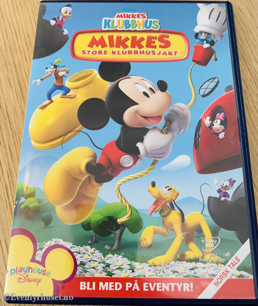 Disney Dvd. Mikkes Store Klubbhusjakt. 2007. Dvd