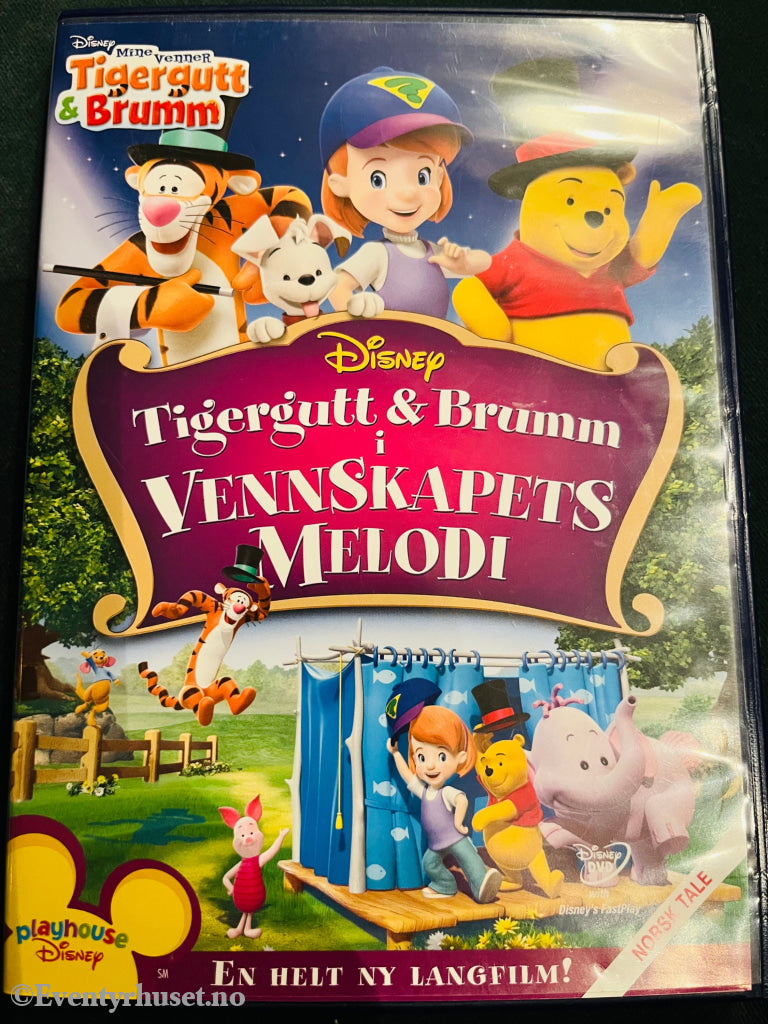 Disney Dvd. Mine Venner Tigergutt & Brumm I Vennskapens Melodi. Dvd