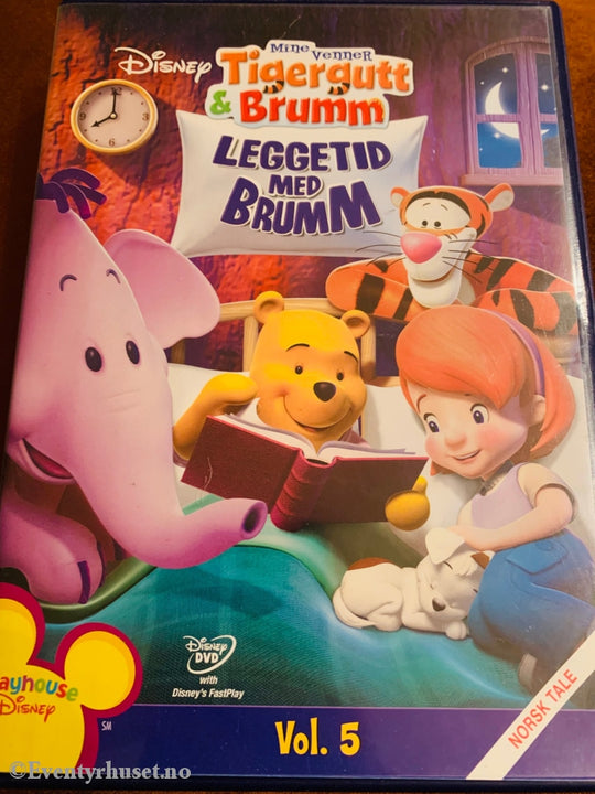 Disney Dvd. Mine Venner Tigergutt & Brumm. Vol. 5. Leggetid Med Dvd