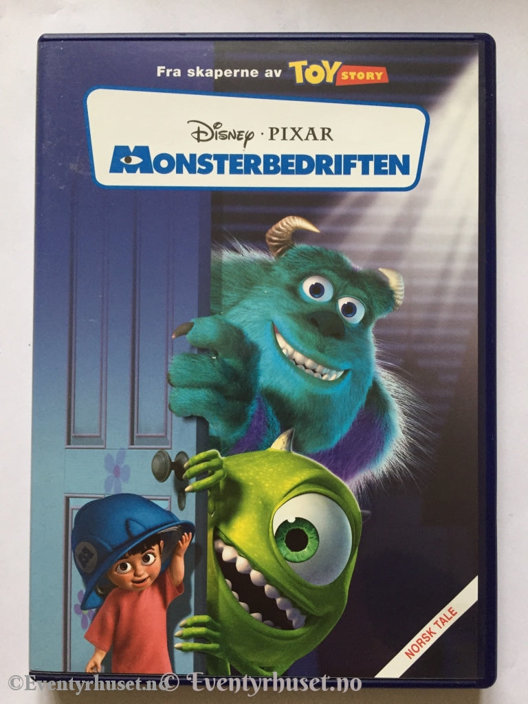 Disney Dvd. Monsterbedriften. Dvd