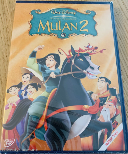 Disney Dvd. Mulan 2. 2004. Ny I Plast! Dvd