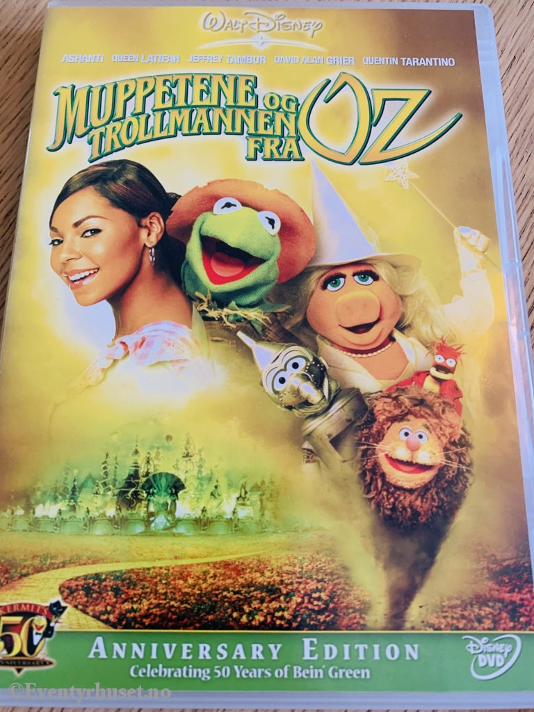 Disney Dvd. Muppetene Og Trollmannen Fra Oz. Dvd