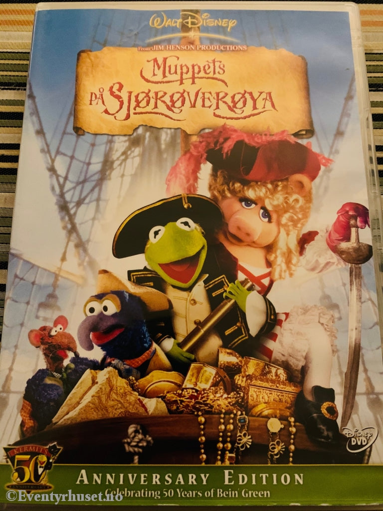 Disney Dvd. Muppets På Sjørøverøya. 2006. Dvd