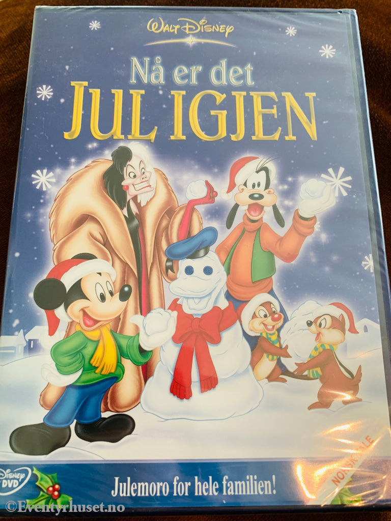 Disney DVD. Nå er det jul igjen (2004). Ny i plast!