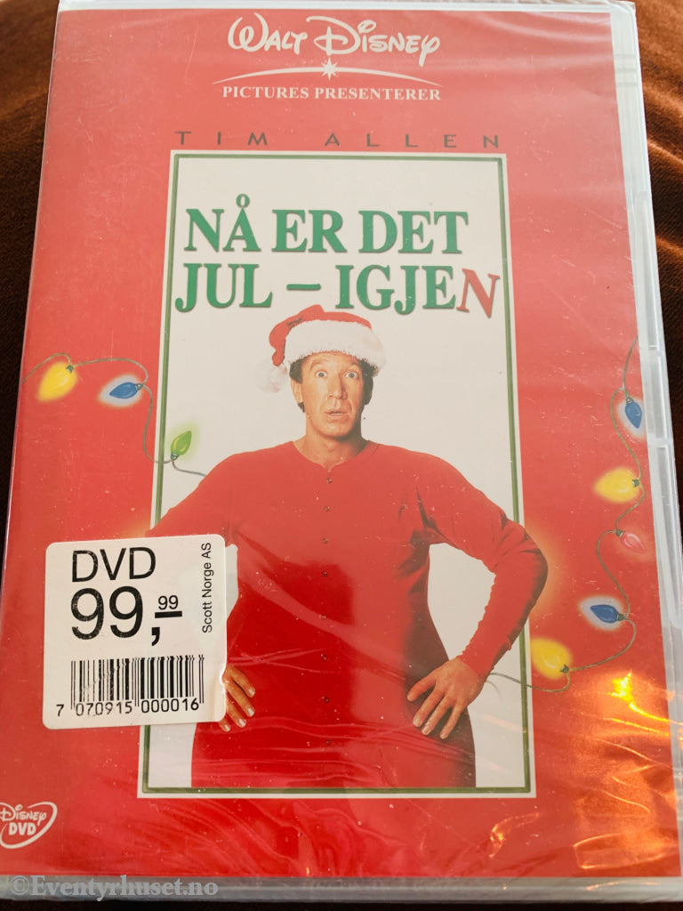 Disney DVD. Nå er det jul igjen. Ny i plast!