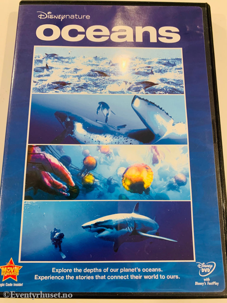 Disney Dvd. Nature - Oceans. Dvd