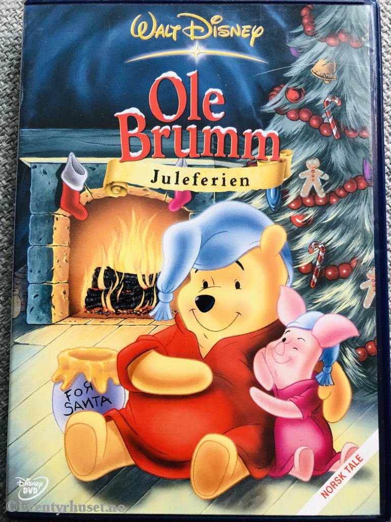 Disney Dvd. Ole Brumm Juleferien. Dvd