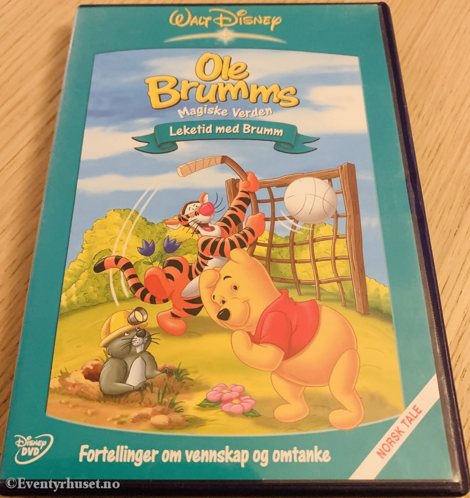 Disney Dvd. Ole Brumms Magiske Verden - Leketid Med Brumm. Dvd