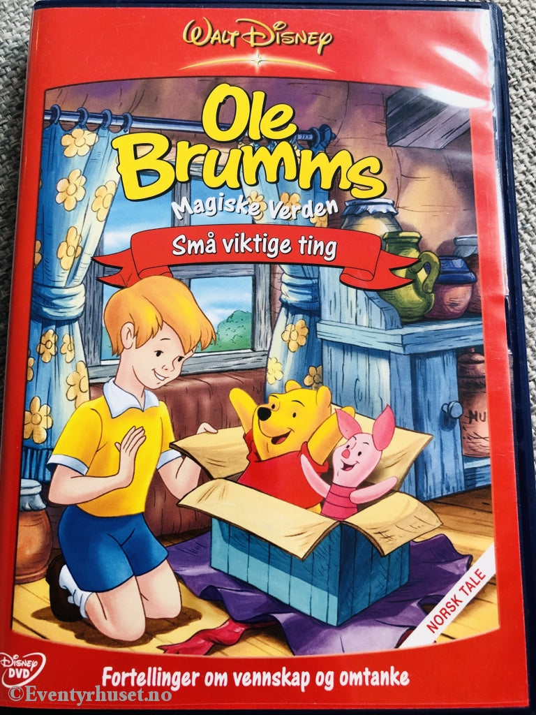 Disney Dvd. Ole Brumms Magiske Verden - Små Viktige Ting. 2003. Dvd