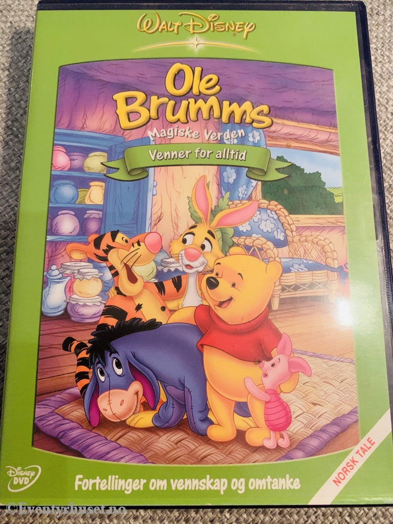 Disney Dvd. Ole Brumms Magiske Verden - Venner For Alltid. Dvd