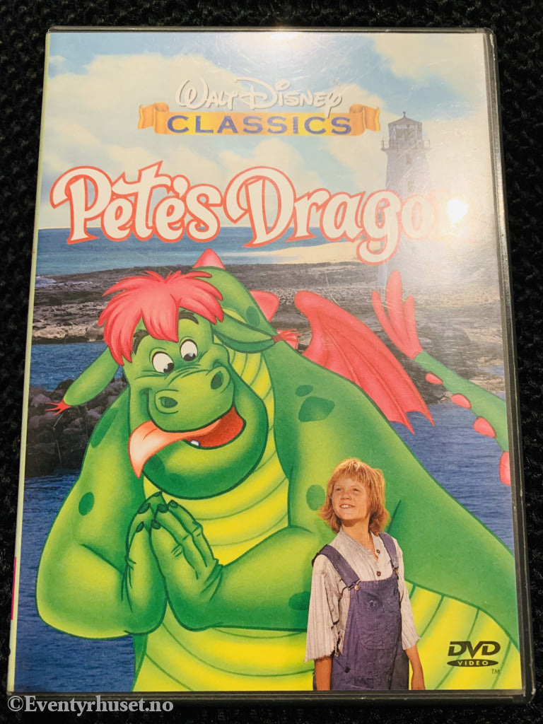 Disney Dvd. Petes Dragon. Engelsk Tale/tekst. Dvd