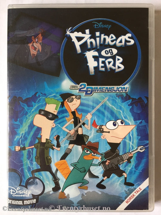 Disney Dvd. Phineas Og Ferb. Dvd