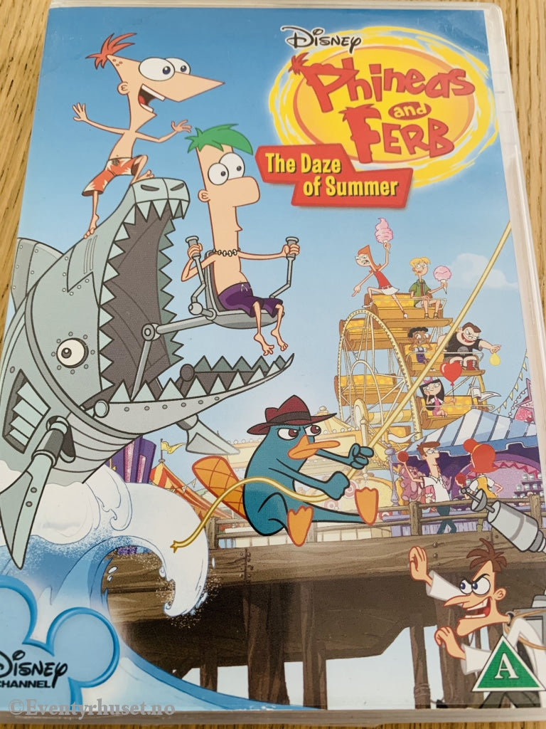 Disney Dvd. Phineas Og Ferb. The Daze Of Summer. Dvd