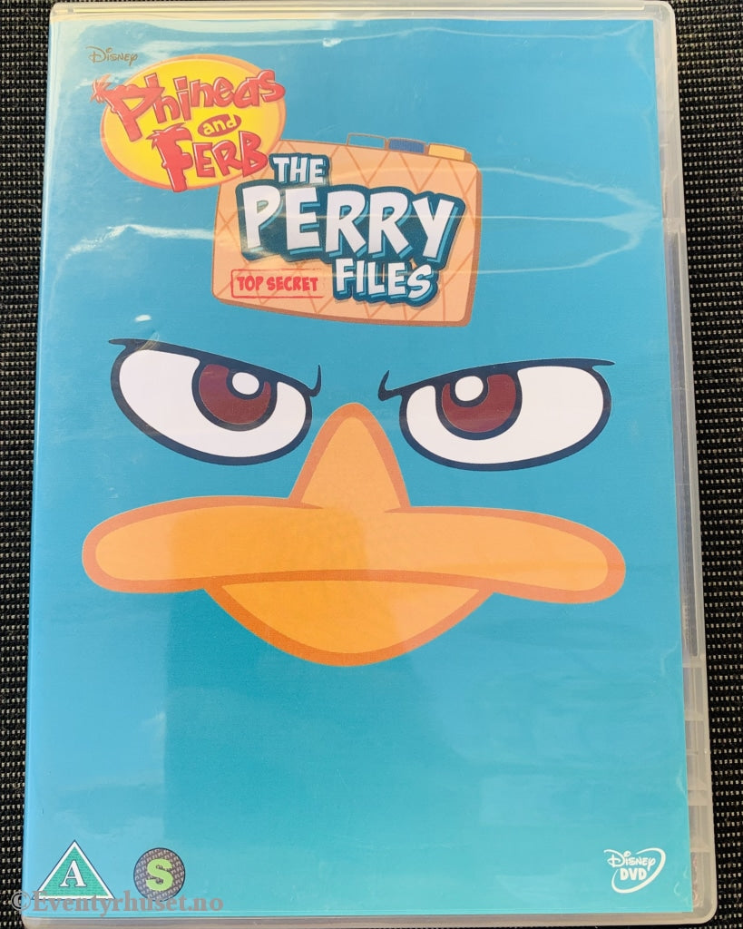 Disney Dvd. Phineas Og Ferb. The Perry Files. Dvd