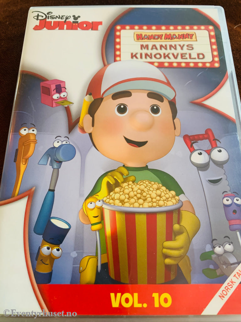 Disney DVD. Disney Playhouse. Vol. 10. Handy Manny - Mannys Kinokveld. 2010. DVD