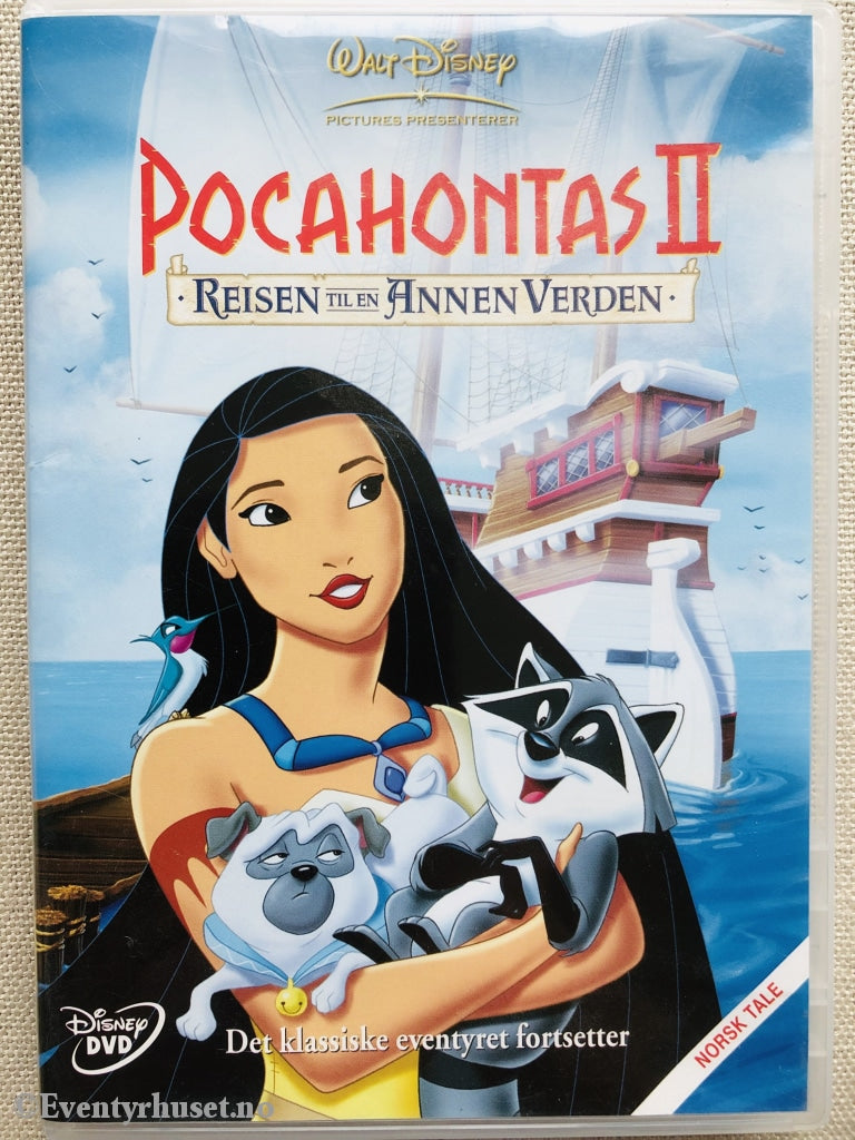 Disney Dvd. Pocahontas 2. 1998. Dvd