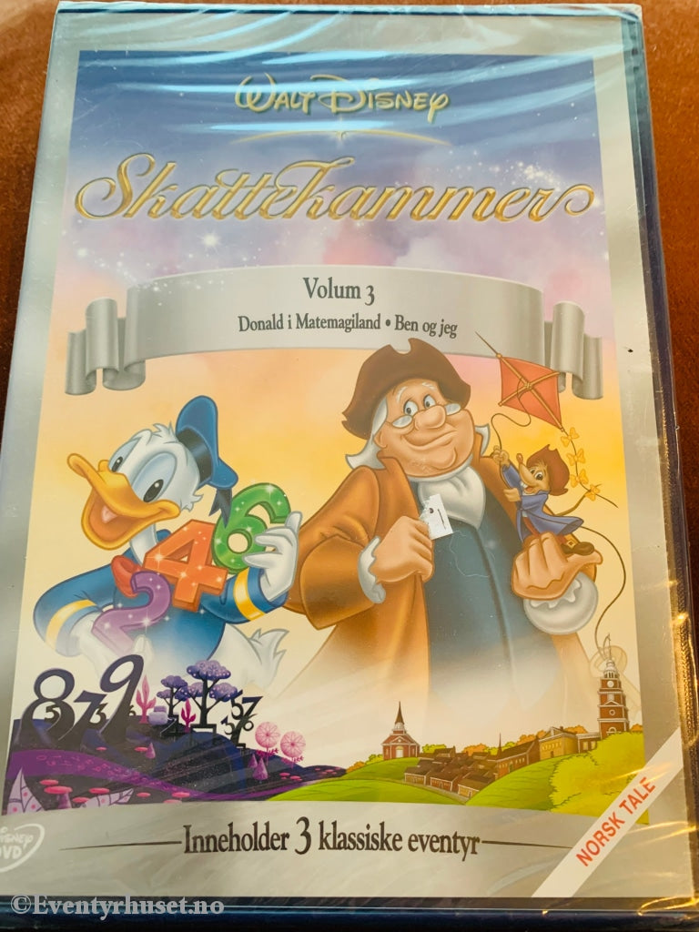 Disney Dvd. Skattekammer Vol. 3. 2004. Ny I Plast! Dvd