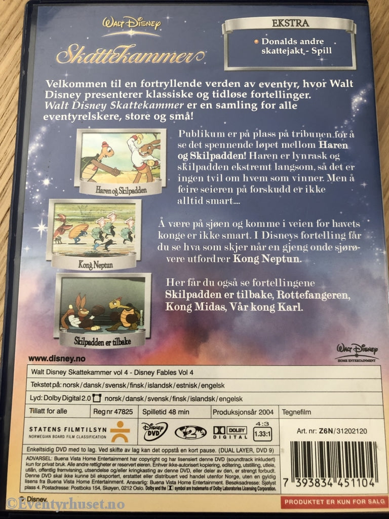Disney Dvd. Skattekammer Vol. 4. 2004. Dvd