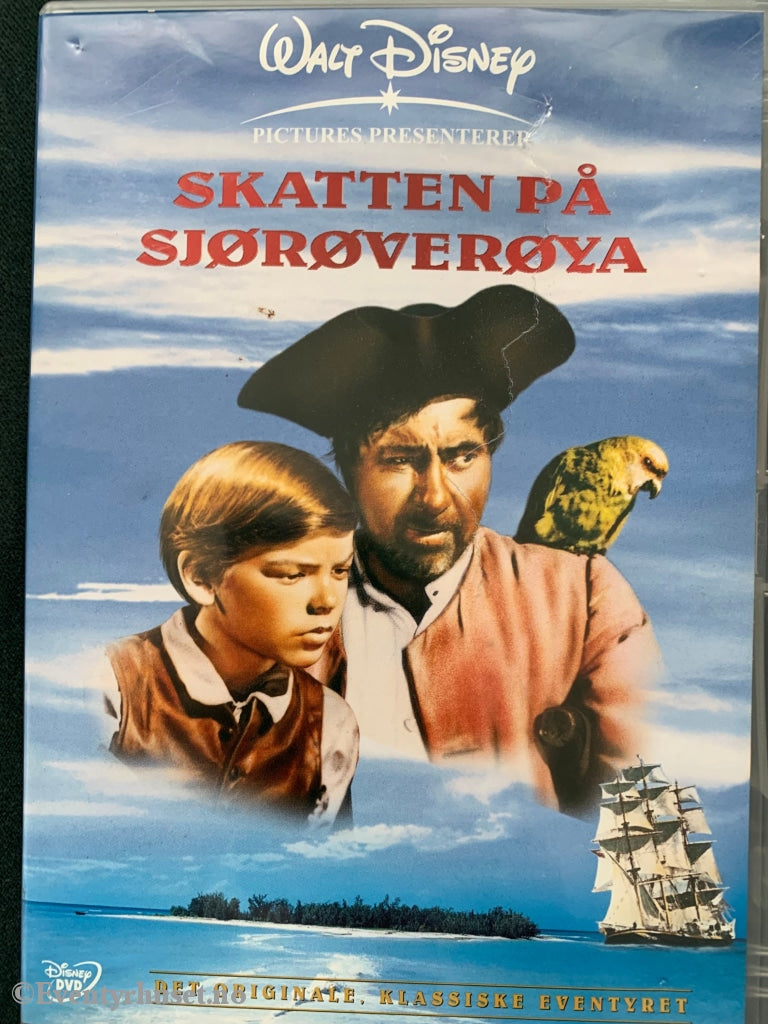 Disney Dvd. Skatten På Sjørøverøya. 1950. Dvd