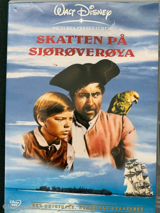 Disney Dvd. Skatten På Sjørøverøya. 1950. Dvd