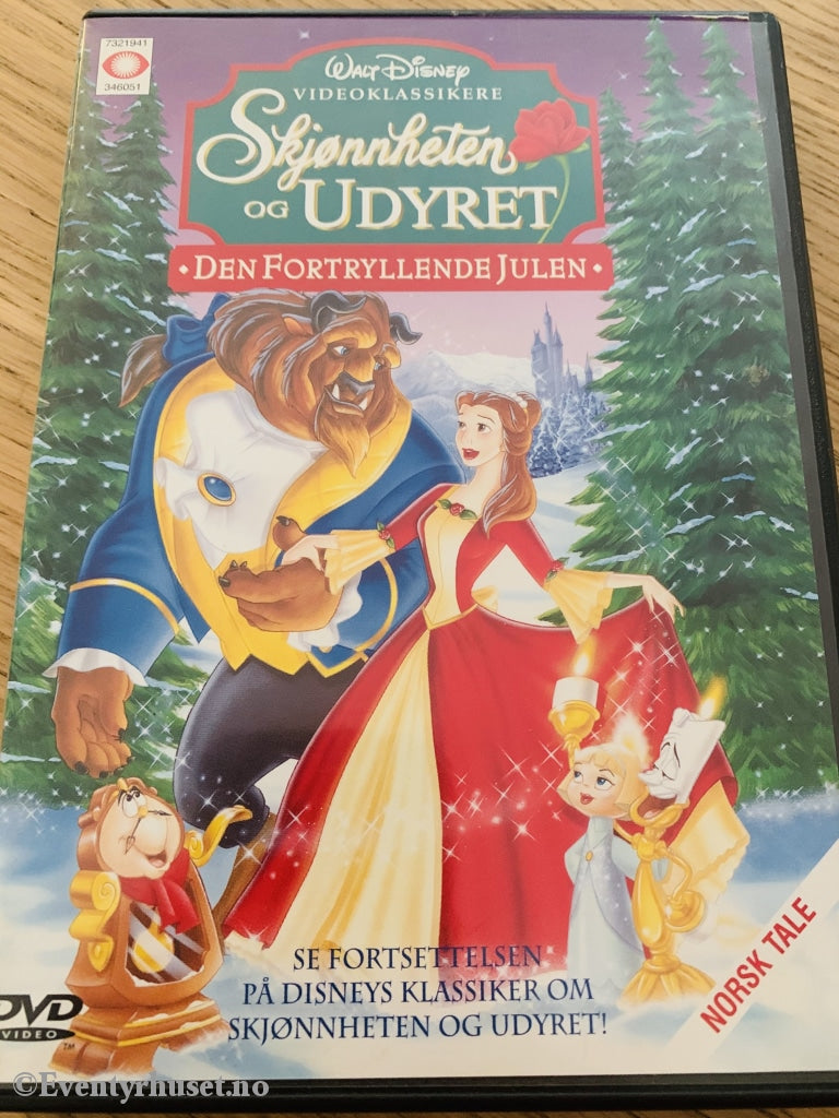 Disney Dvd. Skjønnheten Og Udyret. Den Fortryllende Julen. 1997. Dvd