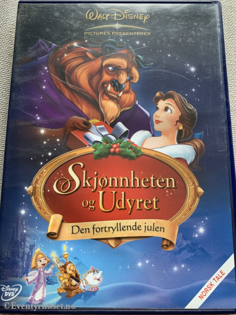 Disney Dvd. Skjønnheten Og Udyret. Den Fortryllende Julen. 1997. Dvd