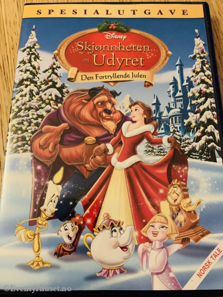 Disney Dvd. Skjønnheten Og Udyret. Den Fortryllende Julen. 1997. Dvd