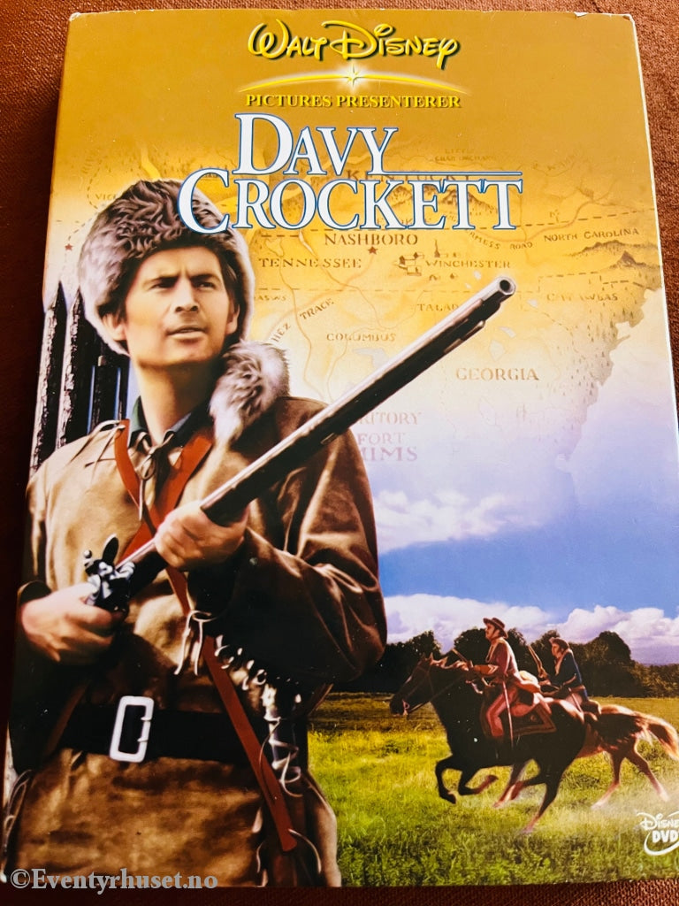 Disney Dvd Slipcase. Davy Crockett. 1955.