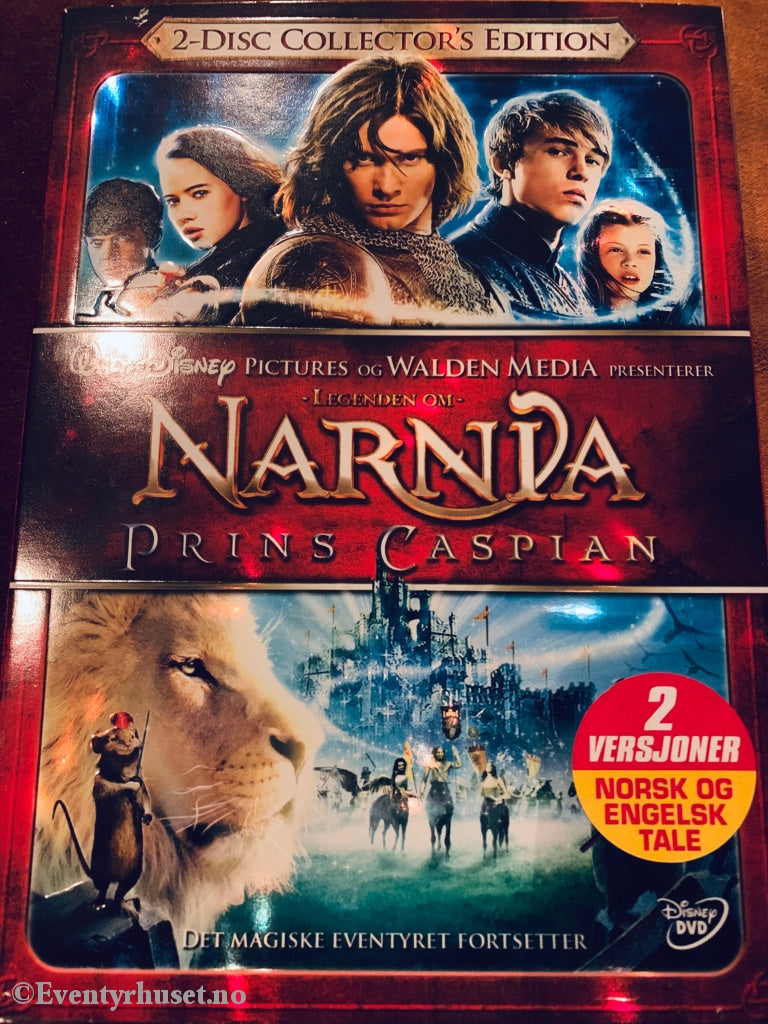 Disney Dvd Slipcase. Legenden Om Narnia: Prins Caspian. Ny I Plast!