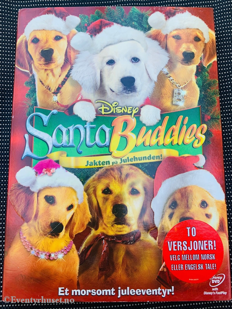 Disney Dvd Slipcase. Santa Buddies. Jakten På Julehunden! 2009.