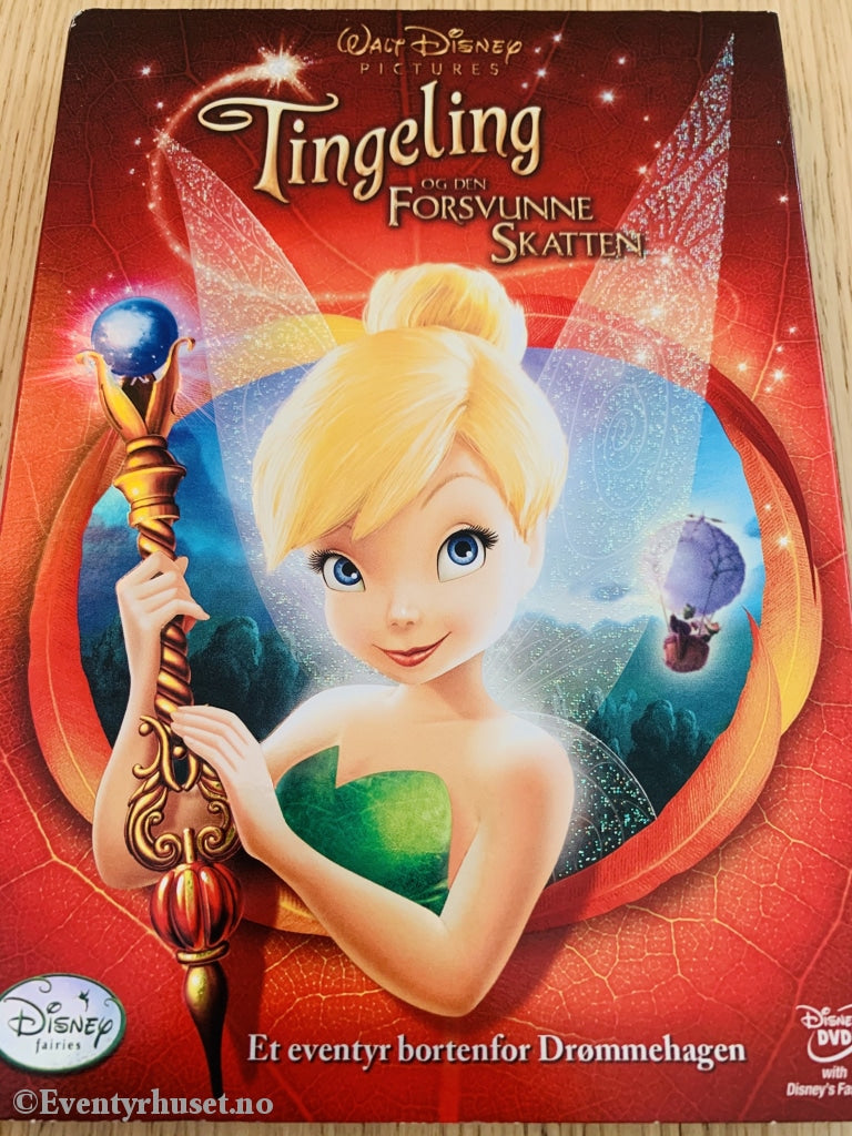 Disney Dvd Slipcase. Tingeling Og Den Forsvunne Skatten. 2009.