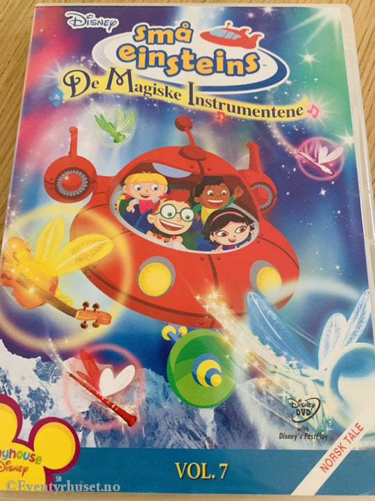 Disney Dvd. Små Einsteins. Vol. 7. De Magiske Instrumentene. 2009. Dvd