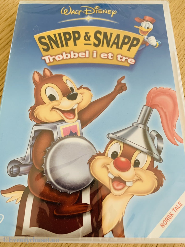 Disney Dvd. Snipp & Snapp. Trøbbel I Et Tre. 2004. Dvd Ny Plast!