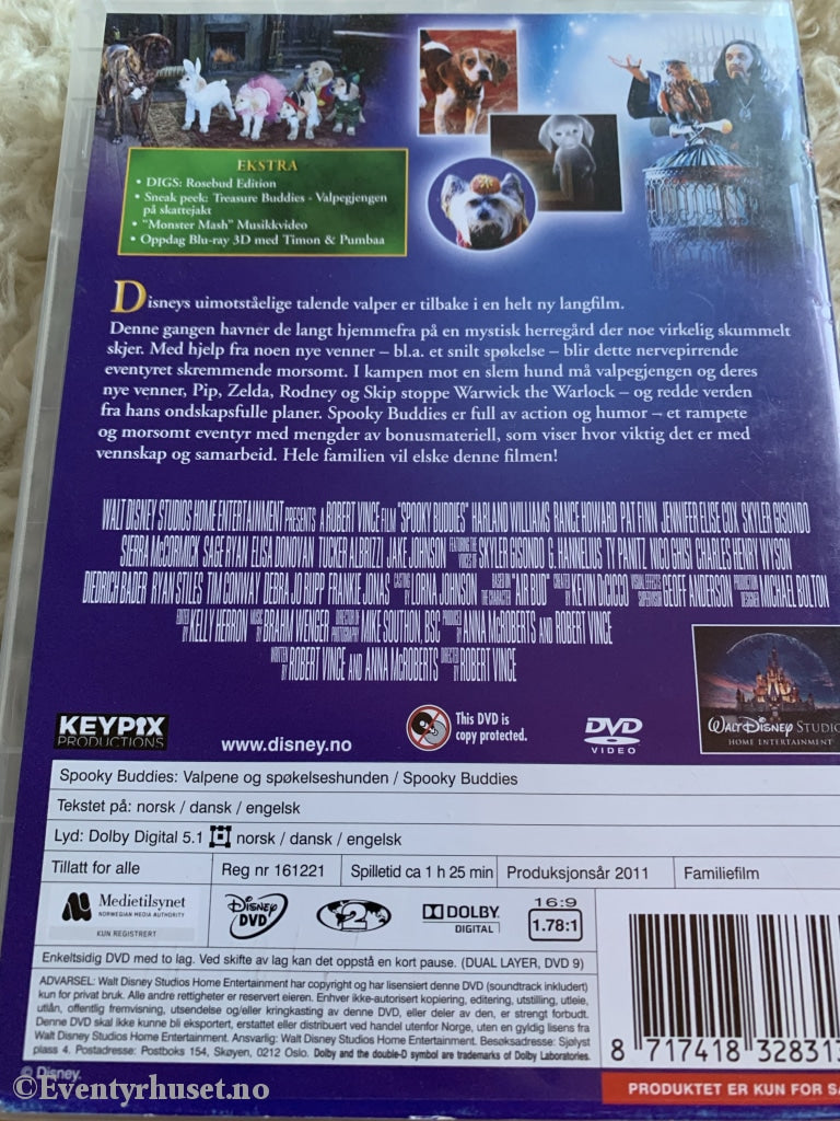 Disney Dvd. Spooky Buddies. 2011. Dvd