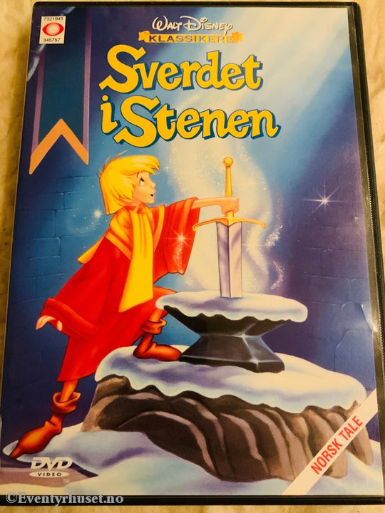 Disney Dvd. Sverdet I Stenen. 1963. Dvd