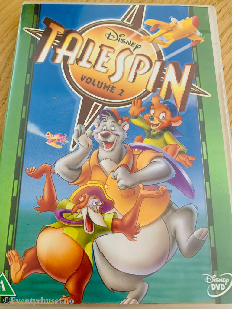 Disney Dvd. Talespin. Luftens Helter. 1990/91. Volum 2. Dvd