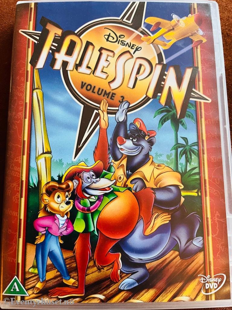 Disney Dvd. Talespin. Luftens Helter. 1990/91. Volum 3. Dvd