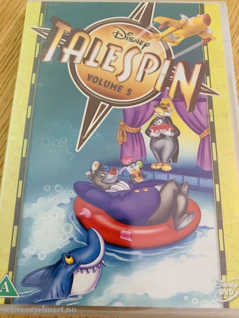 Disney Dvd. Talespin. Luftens Helter. 1990/91. Volum 5. Ny I Plast! Dvd