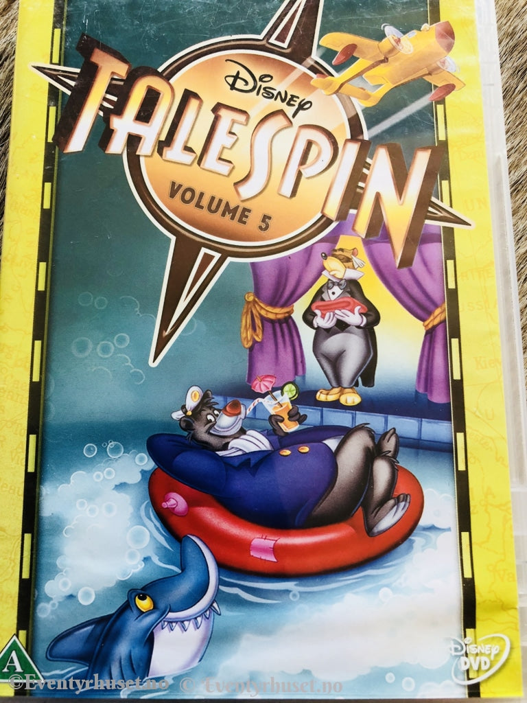 Disney Dvd. Talespin. Luftens Helter. 1990-91. Volume 5. Dvd