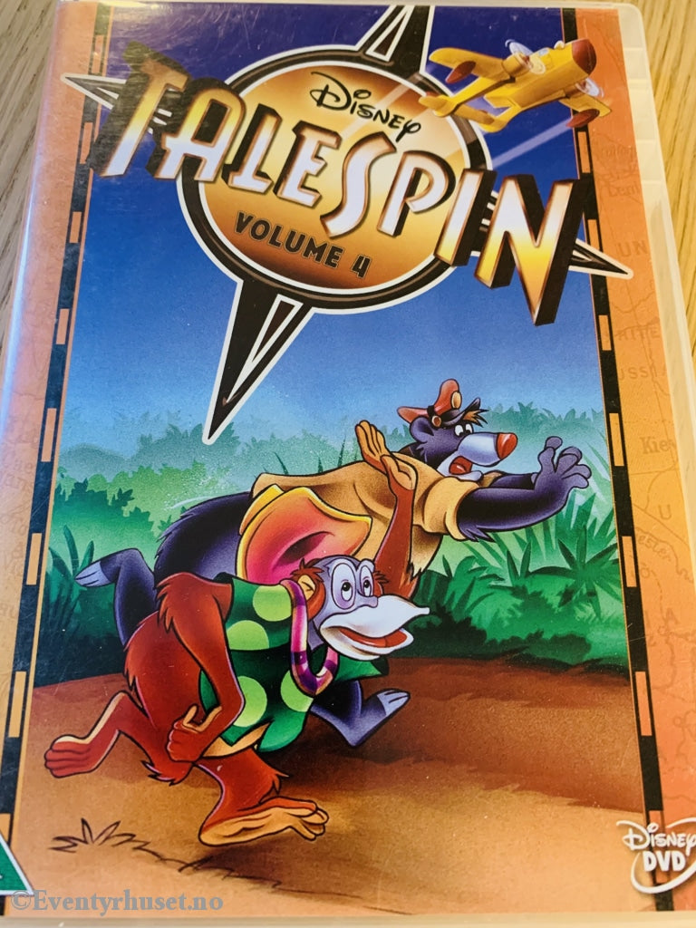 Disney Dvd. Talespin. Luftens Helter. 1990/91. Volum 4. Dvd