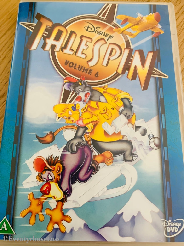 Disney Dvd. Talespin. Luftens Helter. 1991. Volum 6. Dvd