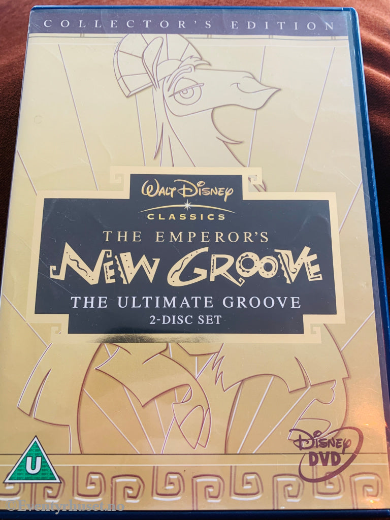Disney DVD. The Emperor´s Groove. Solgt i Norge!