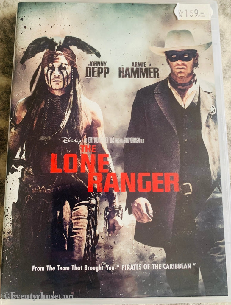 Disney Dvd. The Lone Ranger. Ny I Plast! Dvd